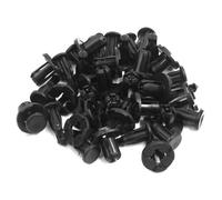 Rivet véhicule SOURCING MAP 10 mm Trou Rivet en Plastique Fastener aile Bumper pousser Clips 20pcs