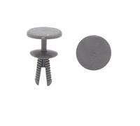 Rivet véhicule SOURCING MAP 20pcs Rivet plastique gris Dia trou 6mm Clip fixation Voiture
