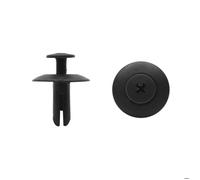 Rivet véhicule SOURCING MAP 20pcs Rivet plastique noir Poussez tige fixation agrafes retenue 6mm pour voiture Auto