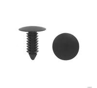 Rivet véhicule SOURCING MAP 7,5mm Trou Clips de retenue Rivets en plastique Clips enfichables Garde-boue Pare-chocs 10pcs