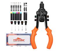 Riveter à écrou manuel 3 en 1 WnewTools Orange, outil multifonctionnel pour riveter, écrous et alésage, avec une économie de main-d'œuvre extrême