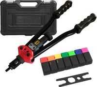 Riveter Gun, outil de rivetage manuel, y compris mandrins M3 à M12, BT607 avec boîte