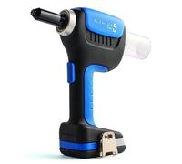 Riveteuse 18 V pour rivets aveugles D 2,5 - 5 mm + 2 batteries 2 Ah + chargeur + coffret SCELL-IT E-5-2XBAT