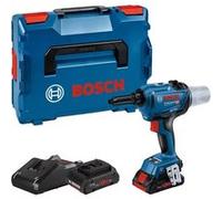 Riveteuse 18V GRG 18V-16C Professional + 2 batteries ProCORE 4Ah + chargeur rapide + coffret L-BOXX - BOSCH - 06019K5001 G