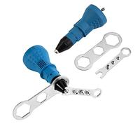 Riveteuse Electrique, Pistolet à Rivets en Acier Inoxydable pour Travaux de Fixation