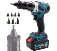 Riveteuse électrique sans fil pour écrous à riveter M3 à M12