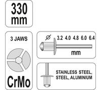 Riveteuse manuelle Yato YT-3609