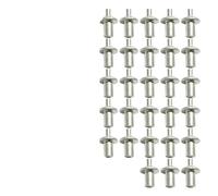 Rivets à expansion en alliage d'aluminium de type frapper métal, clous tête perforante, vis tige, fixations murales for panneaux(10pcs,11mm)