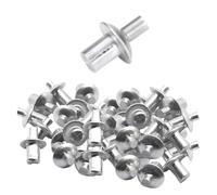 Rivets à frapper 10-500 pièces Rivets de perçage à tête de clou en aluminium à expansion for frappe au marteau(100PCS,5X9mm)