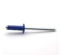 RIVETS AVEUGLE 4,8X15 MM RAL 5002 bleu outremer DIN 7337A ALU PAR 100
