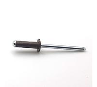 RIVETS AVEUGLE 4,8X15 MM RAL 8014 brun sépia DIN 7337A ALU PAR 100