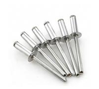 Rivets aveugles à tête fraisée plate en aluminium, 20/50/100 pièces, M2.4 M3 .2, rivets pop for meubles, voitures, avions lingli(20Pcs,M3.2x8)