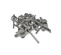 Rivets aveugles - ALU - 4.8 x 12 mm - Tête large - 250 pièces - Charge de rupture 2950 N