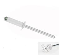 Rivets aveugles éclatés 4,8x16 mm RAL 9016 blanc signalisation par 100
