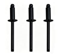 Rivets aveugles en acier inoxydable, 100 pièces, Rivets Pop à extrémité ouverte de 3mm avec tête en dôme pour bateau marin, réparation automobile, tôle(3x8mm)