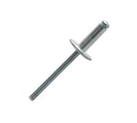 Boîte 250 Rivets aveugles tête large SCELL-IT - 4.8 x 12 mm - ASL4812