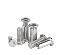 Rivets Bout À Bout En Acier Inoxydable 304, Jeu De Vis À Six Pans Creux À Bords Chanfreinés Et Écrous À Verrouillage, Sept Tailles Disponibles (M2 À M10) (M2*8 * 3 * 20)