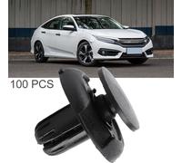 Rivets de fixation en plastique 91501-S04-003, clips de maintien Push pour Honda Accord et Civic, 100 pièces de clips de carénage