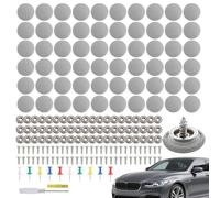 Rivets De Réparation Pour De Toit De Voiture Lot De 60 Pièces Gris Punaise De Toit Voiture Boutons D'Outils De Réparation Pour Rivets Kit De Boutons Pour Camion, Camping-Car