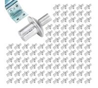 Rivets de traction demi-ronds - Rivets à tête demi-ronde | Rivet pop aveugle à bride | Rivets solides à tête ronde en aluminium | Rivets pop à tête ronde en aluminium | Rivets pop pour stores à tête