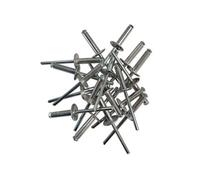 RIVETS ECLATEURS ALUMINIUM TIGE ACIER TETE LARGE 4.8 x 20