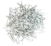 RIVETS ECLATEURS BLANCS de 4 x 20 pour PLAQUES D'IMMATRICULATION