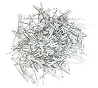 RIVETS ECLATEURS BLANCS de 4 x 20 pour PLAQUES D'IMMATRICULATION