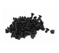 Rivets en plastique de type poussoir pour trous de 6 mm utilisés dans les pare-chocs de véhicule, garde-boue porte et garniture intérieure tâches de montage