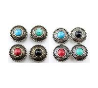 Rivets en strass for artisanat du cuir, 12mm, décoration de portefeuille, vis en métal diamant, bouton de Rivet, 20 pièces/lot for chaussures artisanales en cuir(Mixed)