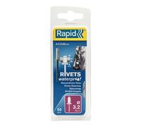 Rivets étanches, 3,2 x 8 mm, 50 pièces, blister, RAPID
