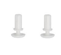 Rivets Lot de 50 Rivets expansibles en Nylon Type R, 3,1/3,6 mm, for Circuit imprimé(White,R3055)