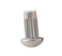 Rivets moletés à tête cylindrique bombée en aluminium, fixations M2,5, M3, 50 500 pièces lingli(500Pcs,M2.5x4)