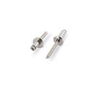 RIVETS POP INOX A4 AISI 316 Ø 3.2-4-4.8-5-6 mm de 4.8 x 12 - 500