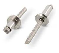 rivets pop inox a4 aisi 316 ø 3.2-4-4.8-5-6 mm de 6.4 x 12 - 250 -