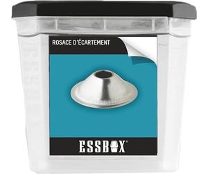 Rivets standards ESSBOX SCELL-IT Alu/Acier - Tête plate - Ø4 mm x 10 mm - Boite de 500 - EX-9445124010