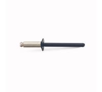 Rivets tête fraisée 4,8x12 mm RAL 7016 gris anthracite ISO 15984 Inox A2 par 100