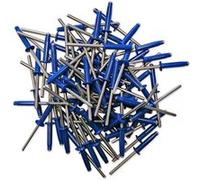 rivets trigrip de 4.8 bleu pour plaque mineralogique - Oc-pro Bleu G