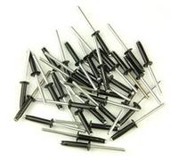 rivets trigrip de 4.8 x 22 noirs pour plaque mineralogique - Oc-pro G