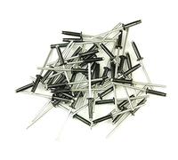 RIVETS TRIGRIP de 4 x 20 NOIRS POUR PLAQUE MINERALOGIQUE