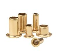 Rivets tubulaires creux en laiton double face for circuits imprimés, 100/200 pièces, M3, M3.5, M4, M5, M6(M5x4 100PCS)