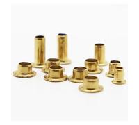Rivets tubulaires double face for circuits imprimés, lot de 10 à 100 pièces, rivets creux en cuivre, GB876 M0,9 M1,3 M1,5 M1,7 M2 M2,5 M3 M4 M5 M6(2.5mm,M6 10pcs)