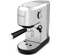 Machine à café expresso compacte inox manuelle