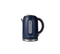 riviera&bar Bouilloire Inox 1,5L - Chauffe-Eau Rapide 2200W, Température Réglable 50-100°C - Écran LCD, Maintien au Chaud, Sécurité Surchauffe - Grey Blue