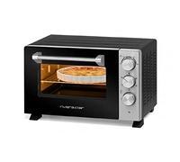 riviera&bar - Four Électrique Posable à Parois Tempérées QFR210-5 Modes de Cuisson, Chaleur Tournante, Thermostat Réglable Jusqu’à 230°C, Minuteur 90mn - 21L