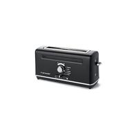 Riviera&Bar Grille-pain Expert Inox – 1010W, 5 programmes, 7 niveaux, fente 26 cm – Noir