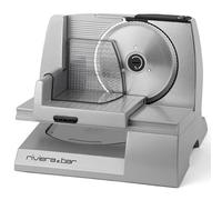 Riviera-et-Bar PT194A Trancheuse Domestique Inox, Gris