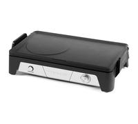 Riviera & Bar QPL450 plancha éléctrique Pose libre 2040 W Noir et Acier inoxydable
