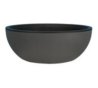 RIVIERA - Coupe pot de fleurs - granit D40 - gris