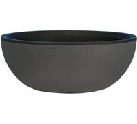 RIVIERA - Coupe-pot de fleurs - Granit D40 - gris