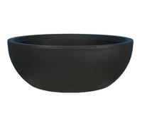 RIVIERA - Coupe pot de fleurs - granit D50 - noir